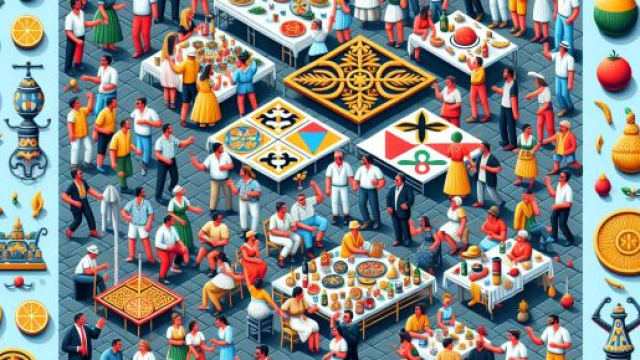 Numero 20 della Smorfia napoletana, 'a festa per il Cancro. &copy; Immagine creata con Dall-E