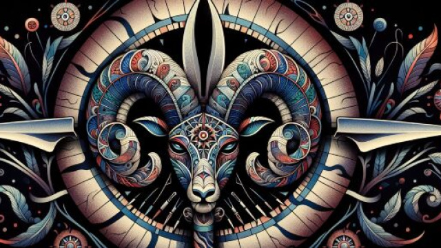 Numero 41 della Smorfia napoletana, 'o curtiello, associato all'Ariete. &copy; Immagine creata con Dall-E