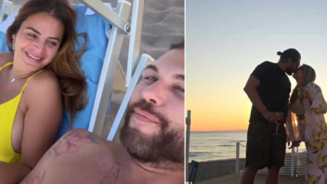 Roberta Di Padua e Alessandro Vicinanza (screenshot &copy; Instagram).