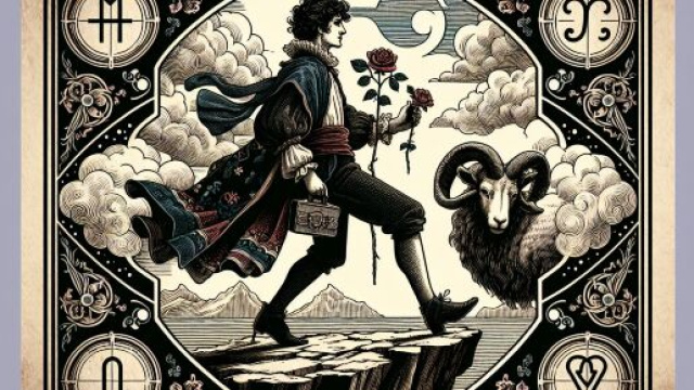 Il Matto guida l'Ariete attraverso l'avventura e la scoperta. &copy; Immagine creata con Dall-E
