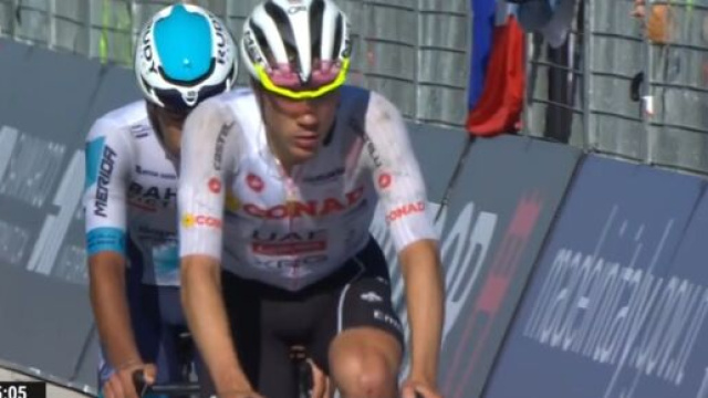 Juan Ayuso al Giro d'Italia - &copy; Screenshot Eurosport.