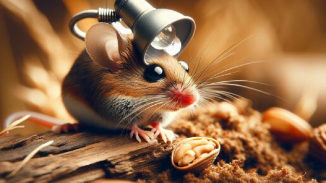 Numero 11 della Smorfia napoletana, 'e surice per il Cancro. &copy; Immagine creata con Dall-E