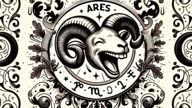 Numero 19 della Smorfia napoletana, 'a resata per l'Ariete. &copy; Immagine creata con Dall-E
