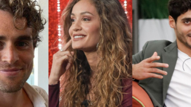 Carlo Motta, Helena Prestes e Javier Martinez - screenshot &copy; Instagram / Mediaset.