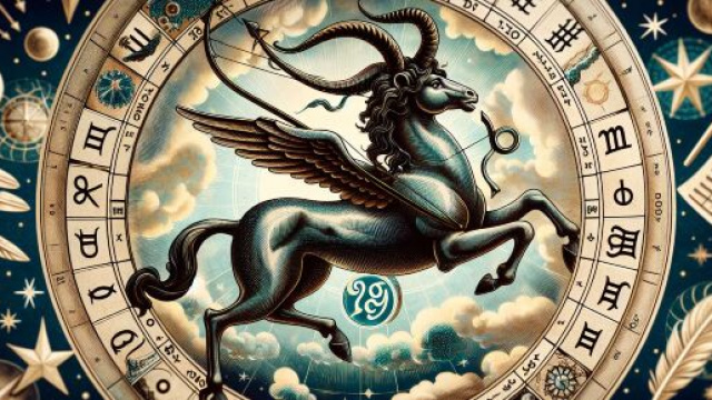 Numero 19 della Smorfia napoletana, 'a resata per i Sagittario. &copy; Immagine creata con Dall-E