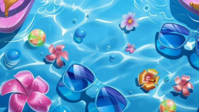 Acqua fiori occhiali &copy; Immagine di Pixabay