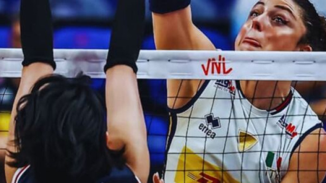 Italia femminile Volley &copy; Pagina Facebook ufficiale della Federazione Italiana Pallavolo