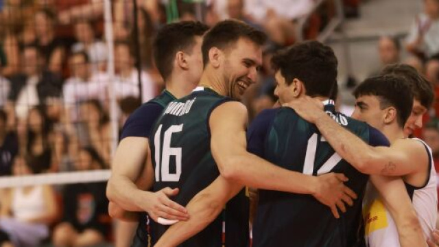 Italia maschile Volley &copy; Pagina Facebook ufficiale della Federazione Italiana Pallavolo