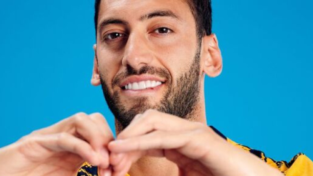 Hakan Calhanoglu, centrocampista dell'Inter. Foto &copy; Inter