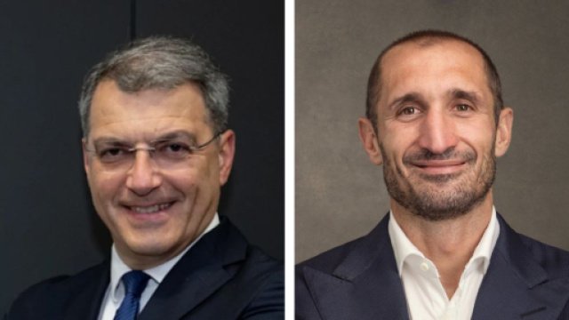 Damien Comolli e Giorgio Chiellini &ndash; Foto &copy; Juventus.