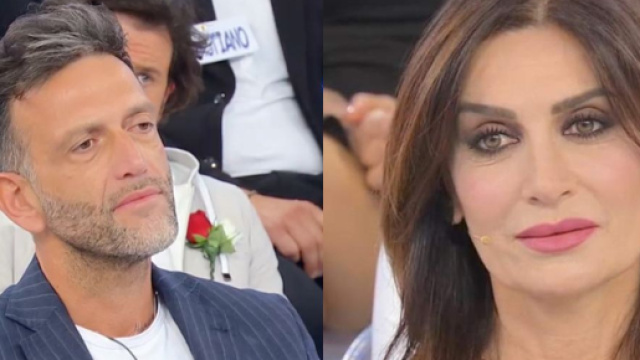 Giovanni Siciliano e Barbara De Santi, screenshot &copy; Canale 5.