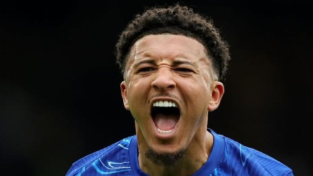 Jadon Sancho esulta dopo un gol &copy;️ Instagram