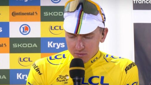 Tadej Pogacar - &copy; France TV (screenshot).