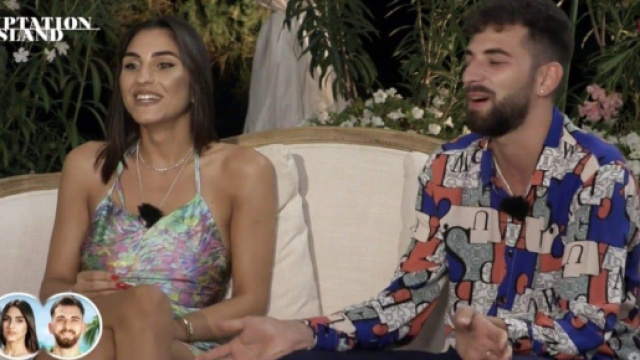 Gabriela Chieffo e Giuseppe Ferrara - &copy;Temptation Island/Mediaset.