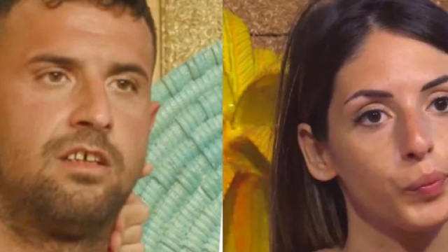 Antonio Panico e Valentina Riccio (screenshot &copy; Canale 5).