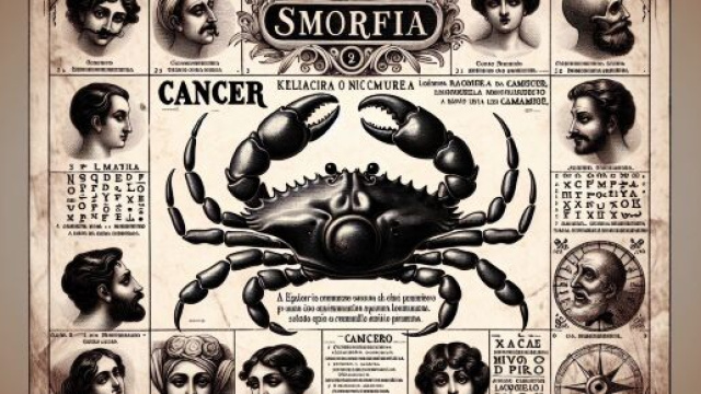 Numero 11 della Smorfia napoletana, 'e surice per il Cancro. &copy; Immagine creata con Dall-E