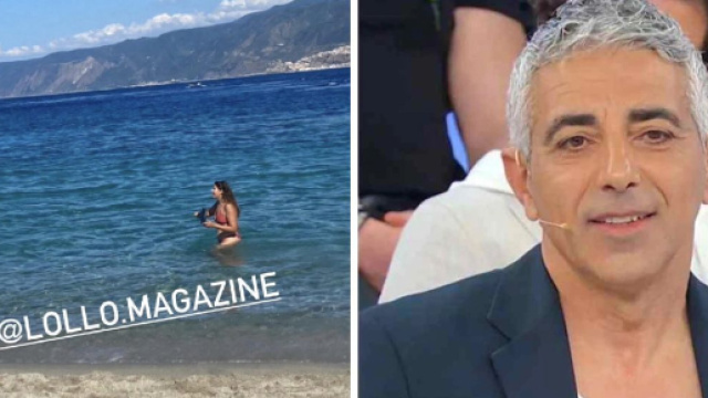 Giuseppe Molonia e una signora (screenshot &copy; Lollo Magazine / Canale 5).