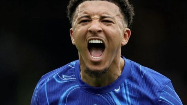 Jadon Sancho esulta dopo un gol &copy;️ Instagram