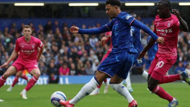 Jadon Sancho con la maglia del Chelsea &copy; X