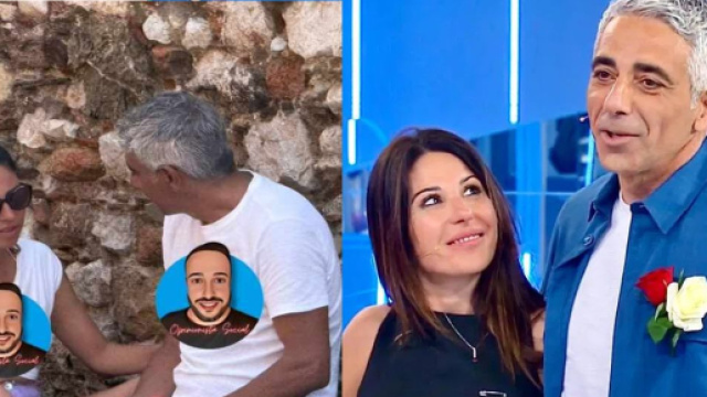 Rosanna Siino e Giuseppe Molonia (screenshot &copy; Instagram / Canale 5).