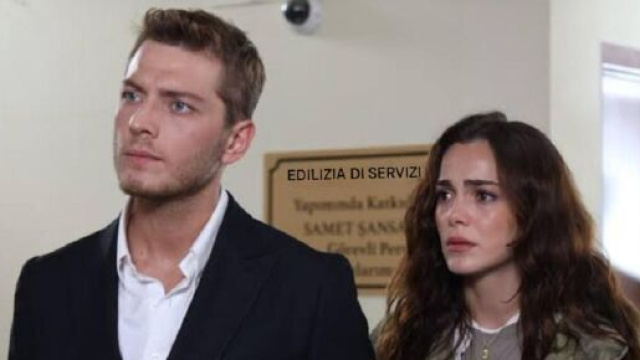 Cihan e Melek in una scena de La notte nel cuore &ndash; &copy; Mediaset.
