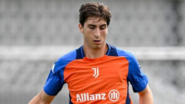 Fabio Miretti in allenamento &copy; Juventus FC