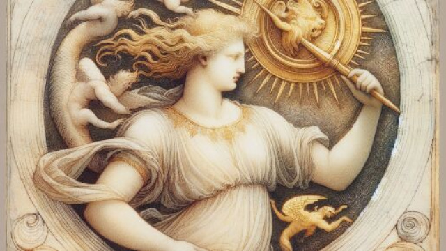 Numero 8 della Smorfia napoletana, 'a Maronna. &copy; Immagine creata con Dall-E