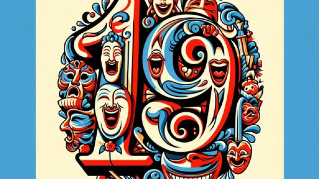 Numero 19 della Smorfia napoletana, Sagittario in cerca di risate. &copy; Immagine creata con Dall-E