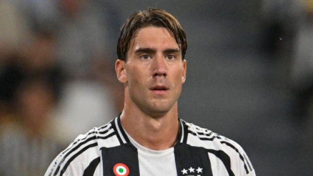 Dusan Vlahovic, attaccante della Juventus. Foto &copy; Juventus FC