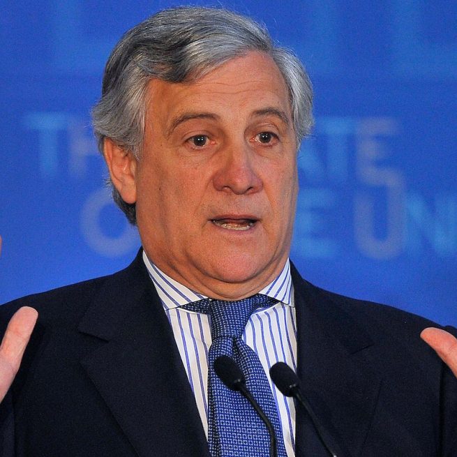 Il ministro degli Esteri, Antonio Tajani. &copy;Shutterstock