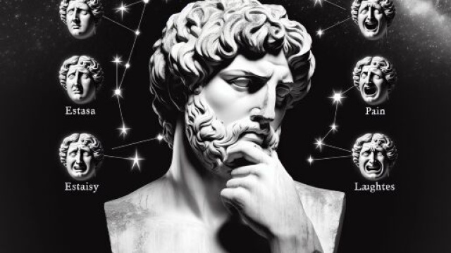 Numero 34 della Smorfia napoletana, 'a capa, associato al segno della Vergine. &copy; Immagine creata con Dall-E