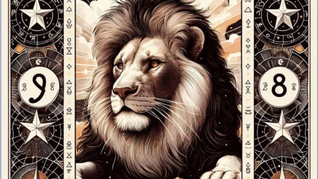 Carta dei tarocchi della Forza per il Leone, 22 luglio 2025. &copy; Immagine creata con Dall-E