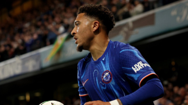 Jadon Sancho con la maglia del Chelsea. Foto &copy; X/Sancho