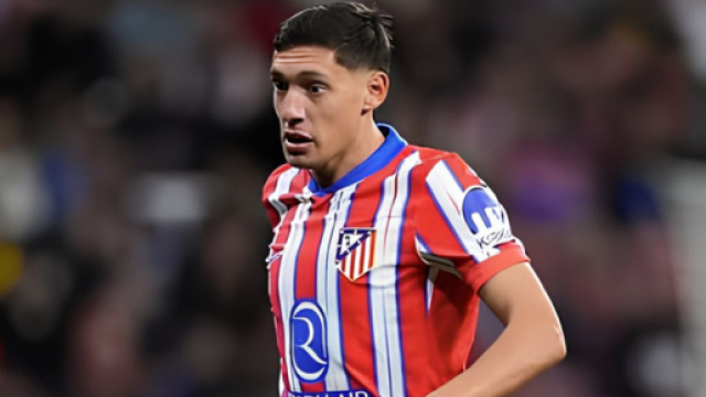 Nahuel Molina con la maglia dell'Atletico Madrid &copy; profilo Instagramnahuelmolina35