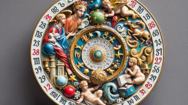 Numero 19 della Smorfia napoletana, 'a resata, per il segno della Bilancia. &copy; Immagine creata con Dall-E