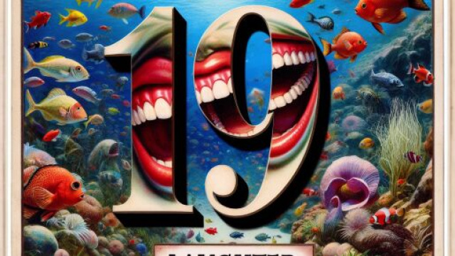 Numero 19 della Smorfia napoletana, 'a risa. &copy; Immagine creata con Dall-E