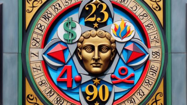 Numero 46 della Smorfia napoletana, 'e denare per il segno del Cancro. &copy; Immagine creata con Dall-E