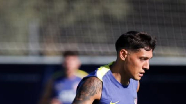 Nahuel Molina in allenamento &copy; Foto Profilo Instagram Molina