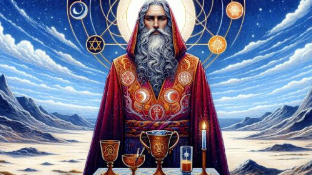 Pesci sotto l'influenza del Mago: creativit&agrave; e visione elevata. &copy; Immagine creata con Dall-E