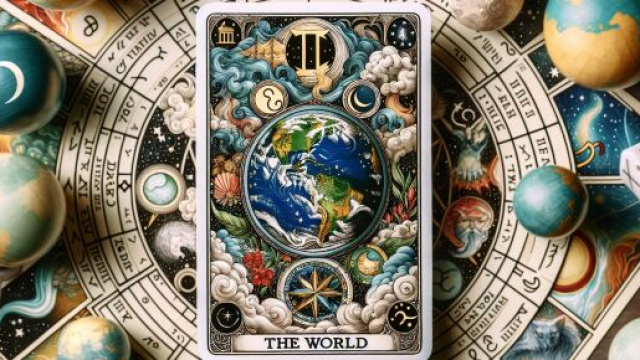 Tarocchi del Mondo e il segno dei Gemelli. &copy; Immagine creata con Dall-E