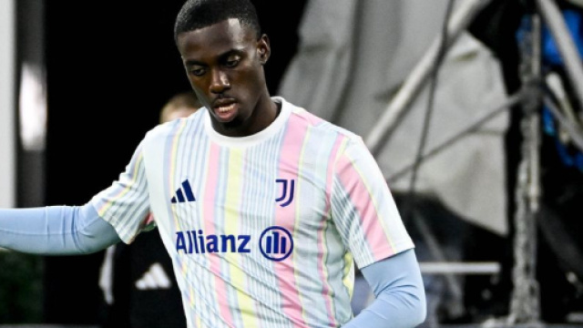 Timothy Weah con la maglia della Juventus &copy; Juventus