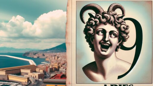 Numero 19 della Smorfia napoletana, 'a resata. &copy; Immagine creata con Dall-E