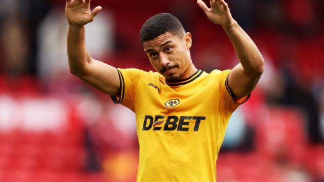 Andr&eacute; con la maglia del Wolverhampton &copy; Instagram