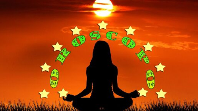 Figura yoga con le stelle dell'oroscopo - &copy; Roberta Carsoli.