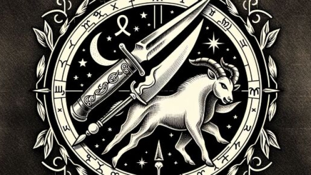 Numero 41 della Smorfia napoletana, 'o curtiello, per il Sagittario. &copy; Immagine creata con Dall-E