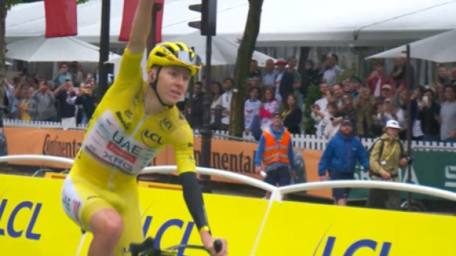Tadej Pogacar - &copy; Screenshot Eurosport
