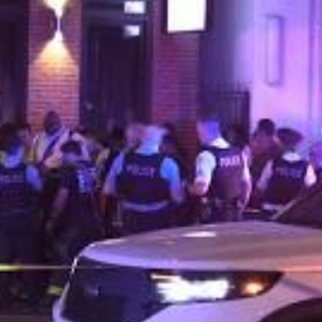 Un'immagine della sparatoria a Chicago. &copy;Screenshoot via NBC