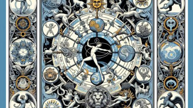 La carta dei tarocchi del Mondo per i Bilancia, simbolo di armonia e completamento. &copy; Immagine creata con Dall-E