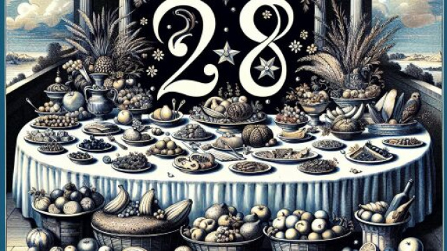 Numero 28 della Smorfia napoletana, 'e zizze per l'Ariete. &copy; Immagine creata con Dall-E