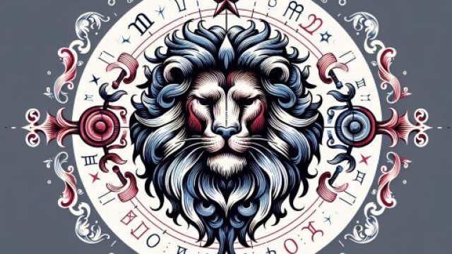 Numero 34 della Smorfia napoletana, il Leone &egrave; la 'capa'. &copy; Immagine creata con Dall-E